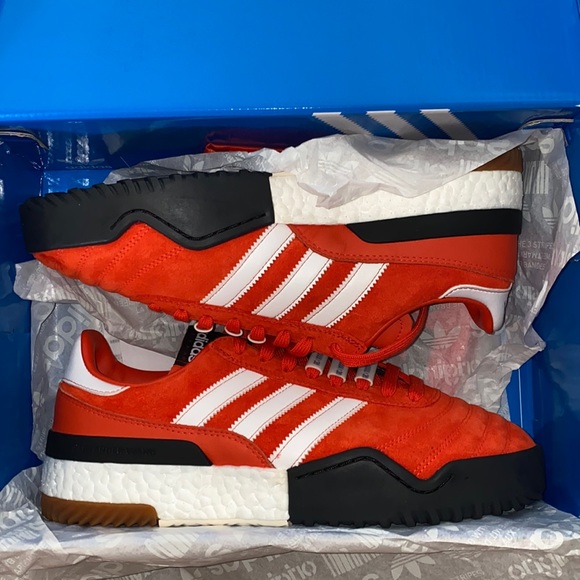 adidas gazelle silver green womens Adidas OG by A Wang Orange B Ball main image 1